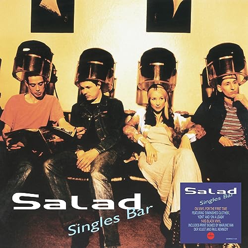Salad - Singles Bar (Autographed Print) - Import Vinyl LP Record
