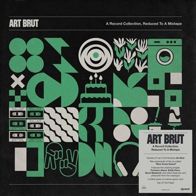 Art Brut - A Record Collection, Reduced To A Mixtape - Import Green Colored Vinyl 2 LP Record