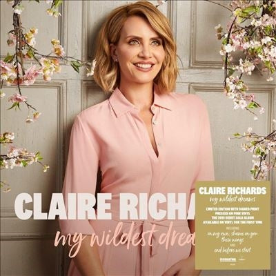 Claire Richards - My Wildest Dreams (Autographed / Star Signed) - Import Pink Colored Vinyl LP Record