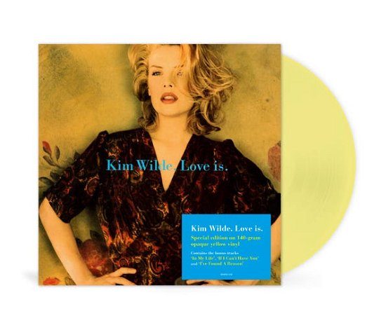 Kim Wilde - Love Is - Import Yellow Vinyl LP Record