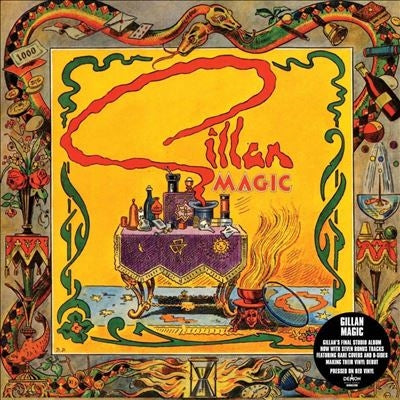 Gillan - Magic (Expanded Edition) - Import Red Vinyl 2 LP Record Limited Edition