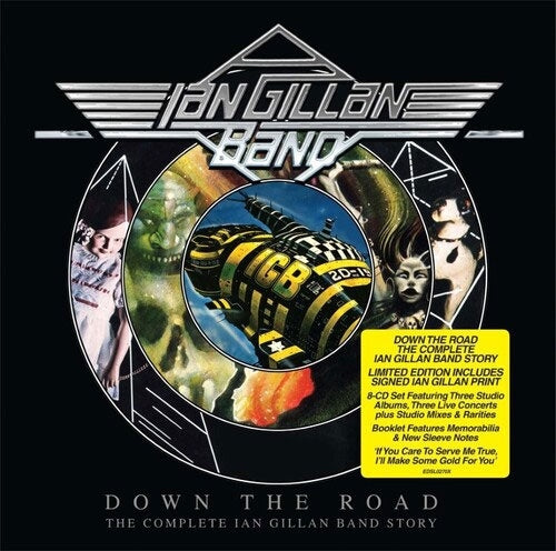 Ian Gillan Band - Down The Road: The Complete Ian Gillan Band Story (Star Signed) - Import 8 CD Box Set