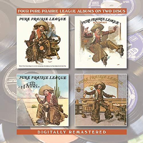 Pure Prairie League - Pure Prairie League/Bustin' Out/Two Lane Highway/Dance - Import 2 CD
