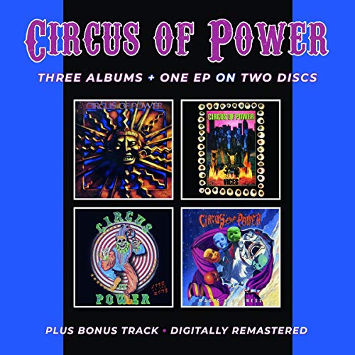Circus Of Power - Circus of Power/Vices/Magic & Madness/Live at the Ritz - Import 2 CD
