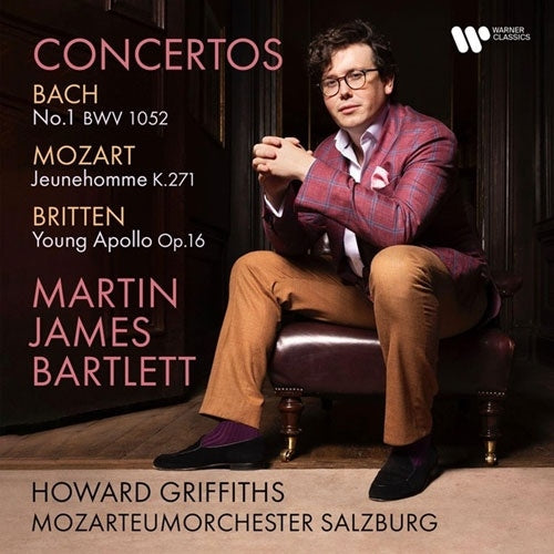 Martin James Bartlett - Concertos -J.S.Bach, Mozart, Britten : Howard Griffiths / Mozarteum Orchester Salzburg - Import CD