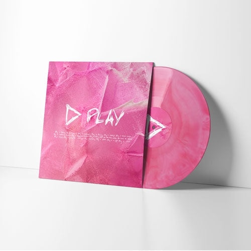 Ed Sheeran - Play (Indie Exclusive) - Import Pink & White Vinyl LP Record Limited Edition