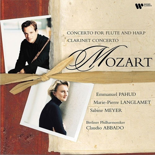 Emmanuel Pahud & Sabine Meyer - Mozart: Concerto For Flute & H - Import LP Record Limited Edition