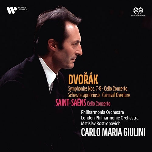 Carlo Maria Giulini - Dvorak: Symphonies 7-9, Scherzo - Import 4 SACD Hybrid Limited Edition