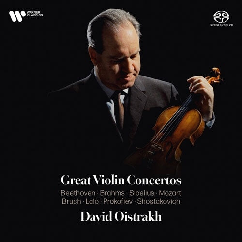 David Oistrakh - Great Violin Concertos - Import 6 SACD Hybrid Limited Edition
