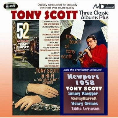 Tony Scott - Three Classic Albums Plus - Import 2 CD