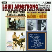 Louis Armstrong、Duke Ellington、Oscar Peterson - Three Classic Albums Plus - Import 2 CD