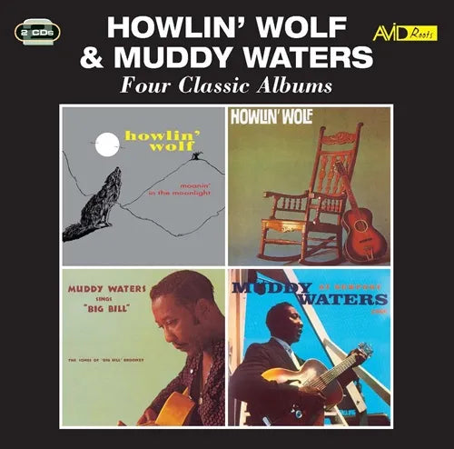 Howlin' Wolf/Muddy Waters - Four Classic Albums - Import 2 CD