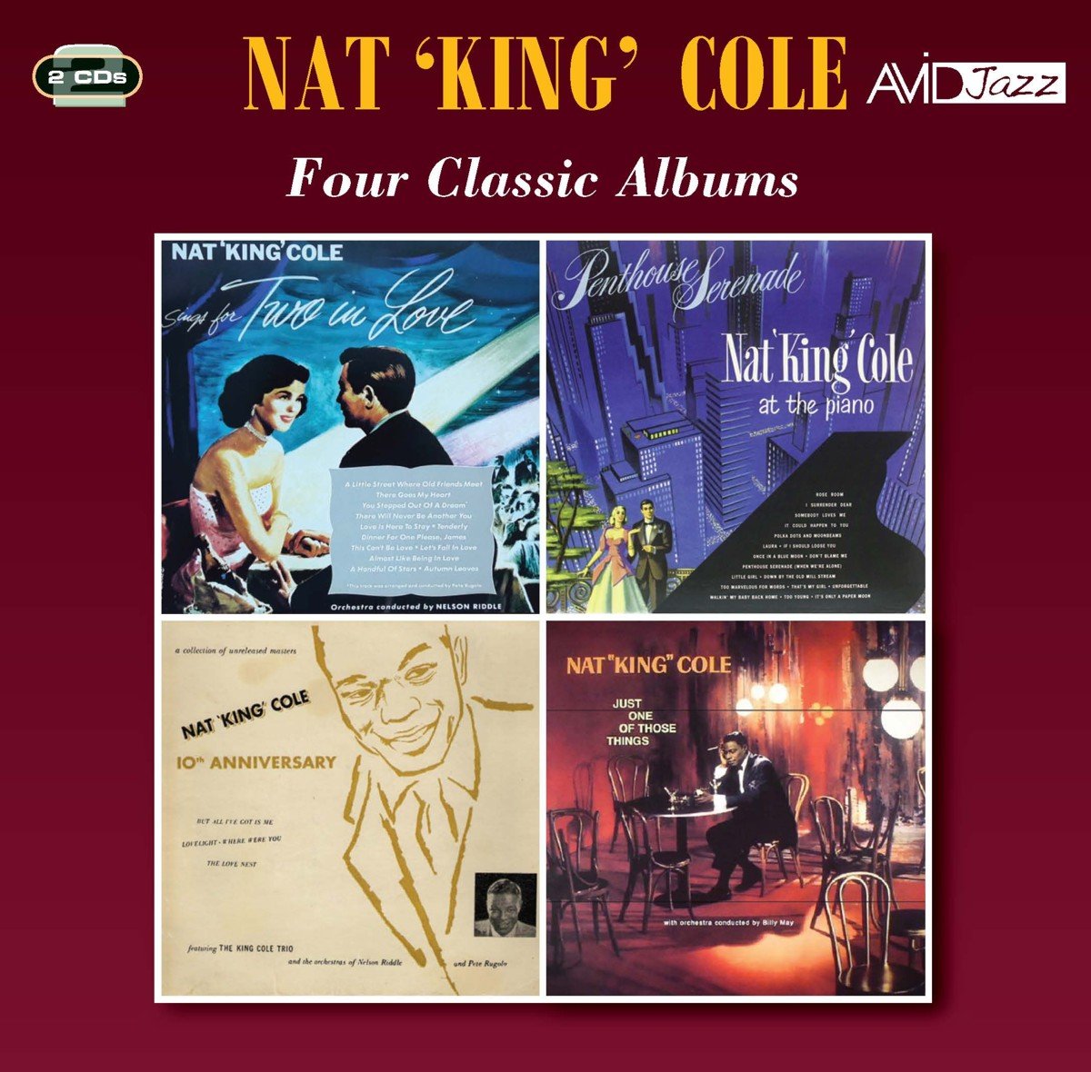Nat King Cole - Four Classic Albums - Import 2 CD