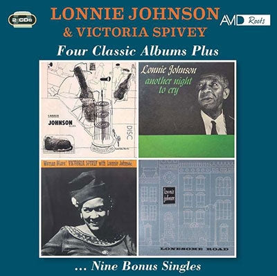 Lonnie Johnson 、 Victoria Spivey - Four Classic Albums Plus - Import 2 CD