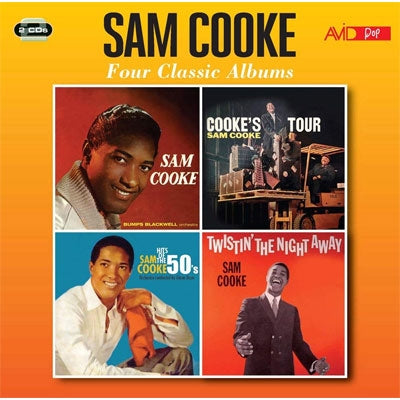 Sam Cooke - Four Classic Albums (Sam Cooke / Cooke'S Tour / Hits Of The 50S / Twistin' The Night Away) - Import 2 CD