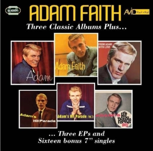 Adam Faith - Three Classic Albums Plus - Import 2 CD