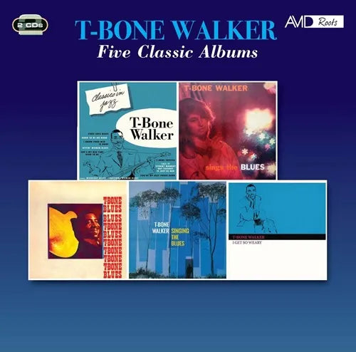 T-Bone Walker - Five Classic Albums - Import 2 CD