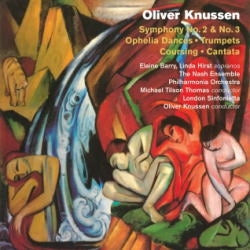 Oliver Knussen, Michael Tilson Thomas - Knussen: Symphonies No.2 & No.3, Ophelia Dances, Trumpets, Coursing, Cantata - Import CD