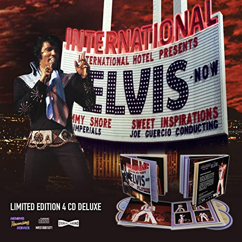Elvis Presley - Las Vegas International Presents Elvis - Now 1971 (Digibook) - Import 4 CD
