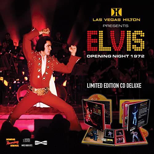 Elvis Presley - Las Vegas Hilton Presents Elvis - Opening Night 1972 - Import CD+Book