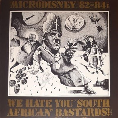 Microdisney - We Hate You South African Bastards! - Import Vinyl LP Record Limited Edition