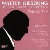 Walter Gieseking - First Concerto Recordings 2 - Import CD