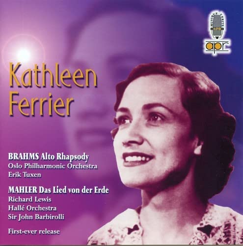 BRAHMS / MAHLER - Kathleen Ferrier Sings - Import CD