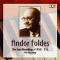 Andor Foldes - Tono Recordings 1950-1951 - Import CD
