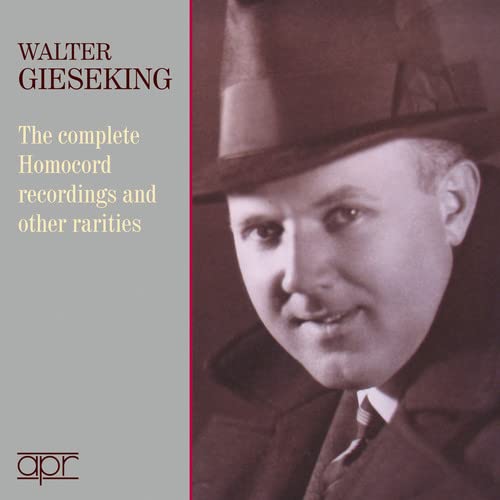 Walter Gieseking - Complete Homocord Recordings & Other Rarities - Import 2 CD