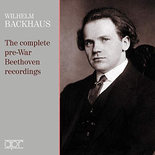 Beethoven (1770-1827) - Wilhelm Backhaus Complete pre-war Beethoven Recordings -Piano Concertos Nos.4, 5, Sonatas +J.S.Bach 1927-1937 - Import 2 CD