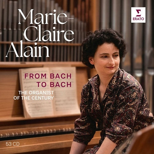 Marie-Claire Alain - Marie-Claire Alain : From Bach to Bach -The Organist of the Century (53CD) - Import 53 CD Box Set