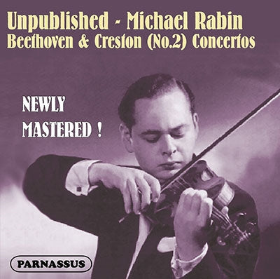 Michael Rabin - Unpublished Rabin - ImportCD