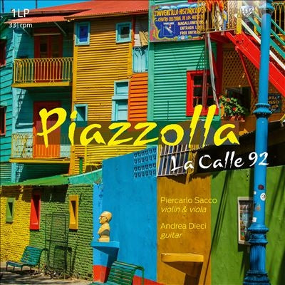Piercarlo Sacco & Andrea Dieci - Piazzolla: La Calle 92 - Import Vinyl LP Record