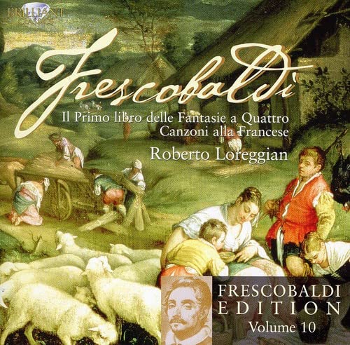 Frescobaldi, Girolamo (1583-1643) - Fantasie a Quattro & Canzoni Alla Francese Book.1 : Loreggian(Org)(2CD) - Import 2 CD