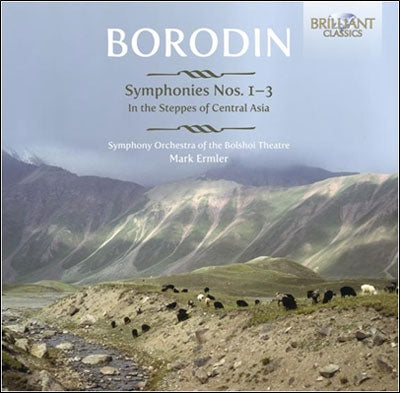 Ermler, Mark / Bolshoi Theatre Symphony Orc - Borodin: Symphony No.1-No.3, In the Steppes of Central Asia - Import 2 CD