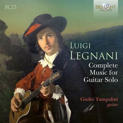 Giulio Tampalini - Legnani:Complete Music For Guitar Solo - Import 8 CD Box Set