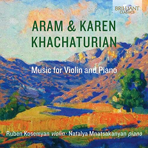 Khachaturian (1903-1978) - Khachaturian Works for Violin & Piano, Karen Khachaturian Violin Sonata : Kosemyan(Vn)Mnatsakanyan(P) - Import CD