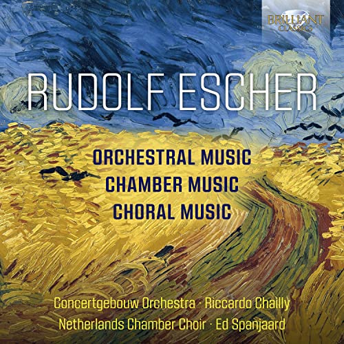 Escher, Rudolf (1912-1980) - Orch.works, Chamber Works, Choral Works: Chailly / Concertgebouw O Spanjaard / Netherlands Chamber Cho - Import 3 CD