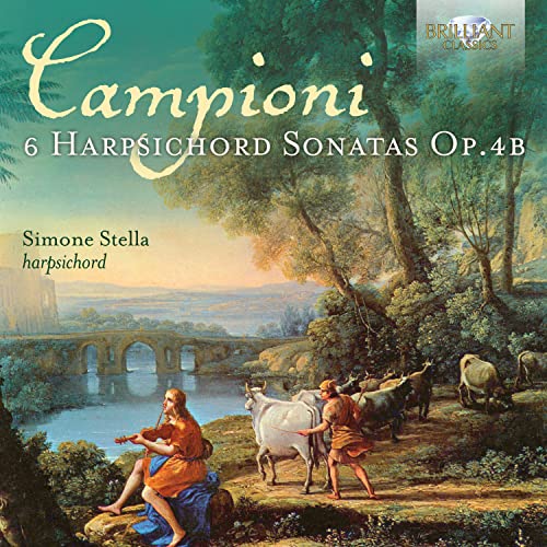 Campioni, Carlo Antonio (1720-1788) - Harpsichord Sonatas Op, 4b, : Simone Stella(Cemb)Lasito(Vn) - Import CD