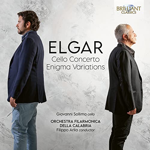 Elgar (1857-1934) - Cello Concerto, Enigma Variations, etc : Giovanni Sollima(Vc)Filippo Arlia / Calabria Philharmonic - Import CD