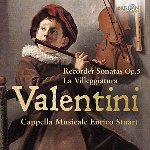 Valentini(1680-1750) - Recorder Sonatas Op, 5, : Cappella Musicale Enrico Stuart (2CD) - Import 2 CD
