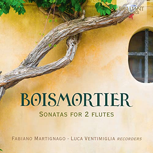 Boismortier, Joseph Bodin de (1689-1755) - (Recorder)sonatas For 2 Flutes: Martignago Ventimiglia(Rec) - Import CD