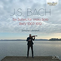 Simone Libralon - Bach: Six Suites for Viola Solo Bwv 1007-1012 - Import 2 CD