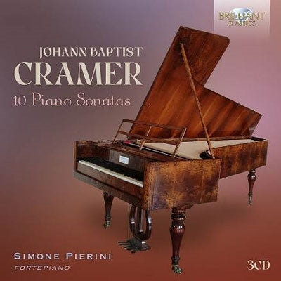 Simone Pierini - Baptist Cramer:10 Piano Sonatas - Import 3 CD