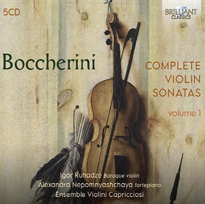 Igor Ruhadze / Alexandra Nepomnyashchaya / Ensemble Violini Capricciosi - Boccherini - Import 5 CD
