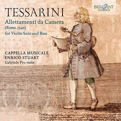 Cappella Musicale Enrico Stuart - Tessarini:Allettamenti Da Camera For Violin Solo And Bass - Import CD