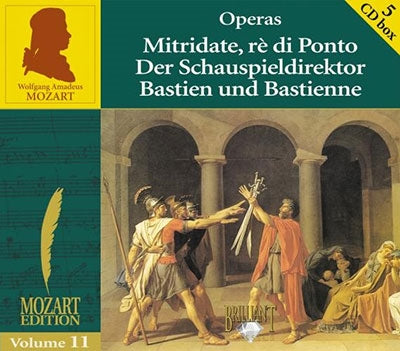 Musica Ad Rhenum - Mozart Edition Vol 11 - Mitridate, re di Ponto, etc - Import 5 CD