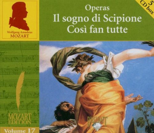 Sigiswald Kuijken - Mozart Edition Vol 17 - Il sogno di Scipione, Cosi fan tutte - Import 5 CD