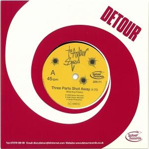 The Amber Squad - Three Parts Shot Away - Import Vinyl 7 inch Single Record Limited Edition