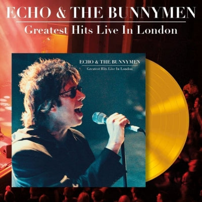 Echo & The Bunnymen - Greatest Hits Live In London - Import Yellow Vinyl LP Record Limited Edition
